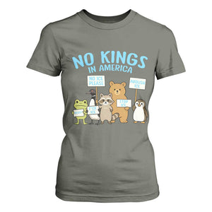 Funny Protest Animals Abolish Ice T Shirt For Women Minneapolis USA Support Gift TS12 Military Green Print Your Wear
