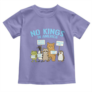 Funny Protest Animals Abolish Ice Toddler T Shirt Minneapolis USA Support Gift TS12 Violet Print Your Wear