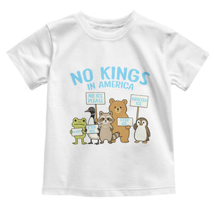 Funny Protest Animals Abolish Ice Toddler T Shirt Minneapolis USA Support Gift TS12 White Print Your Wear