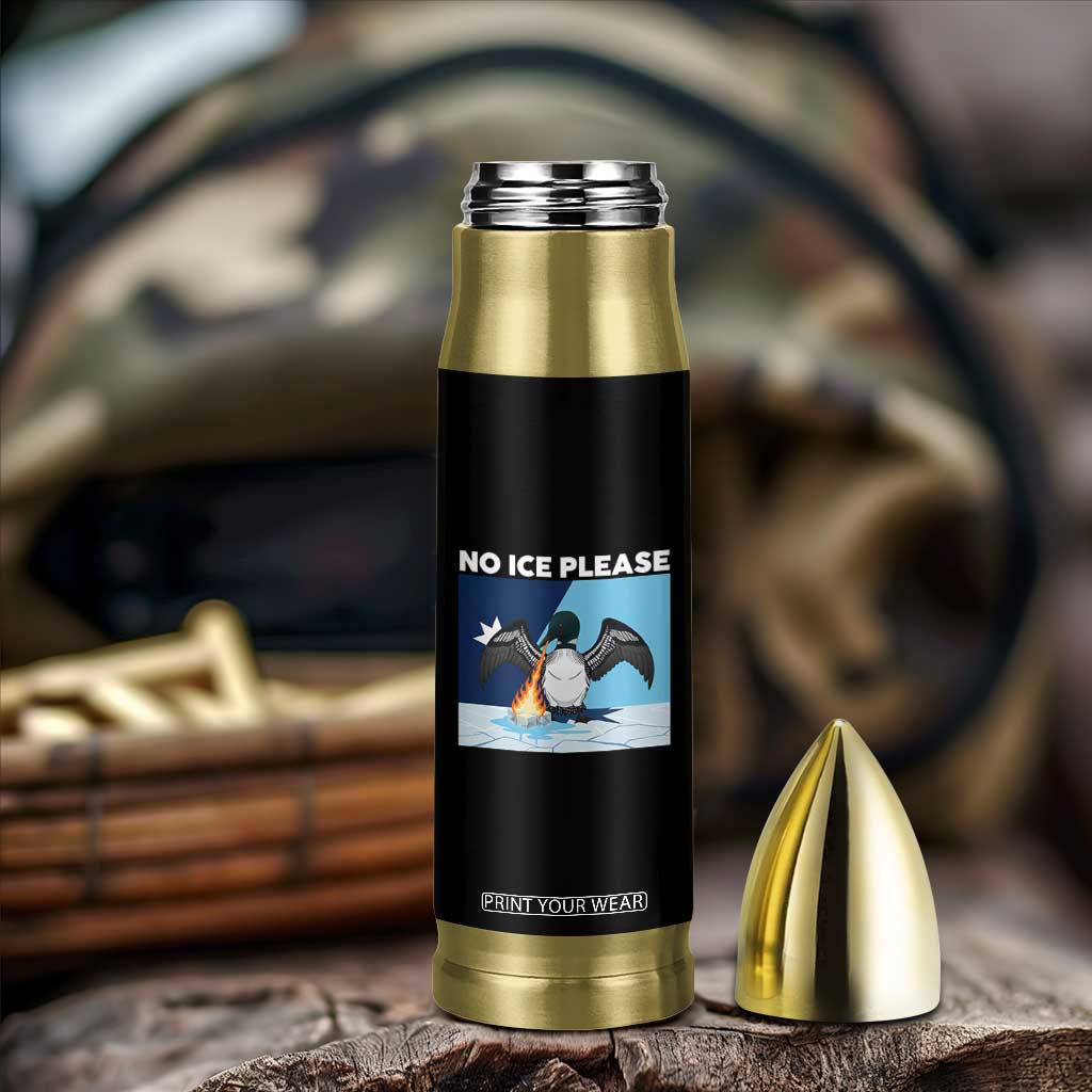Funny Fire Breathing Loon Bullet Tumbler No Ice Please TS12 Print Your Wear