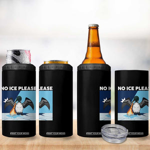 Funny Fire Breathing Loon 4 in 1 Can Cooler Tumbler No Ice Please TS12 Print Your Wear