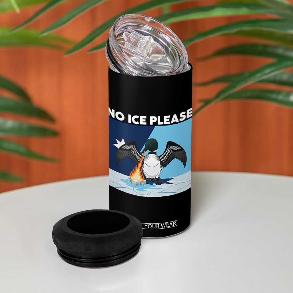Funny Fire Breathing Loon 4 in 1 Can Cooler Tumbler No Ice Please TS12 Print Your Wear