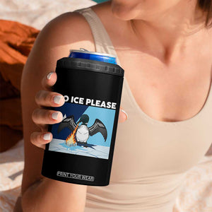 Funny Fire Breathing Loon 4 in 1 Can Cooler Tumbler No Ice Please TS12 Print Your Wear
