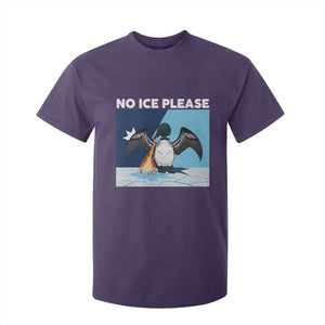 Funny Fire Breathing Loon T Shirt For Kid No Ice Please TS12 Purple Print Your Wear
