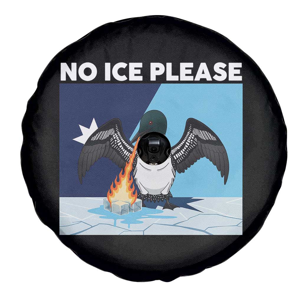 Funny Fire Breathing Loon Spare Tire Cover No Ice Please TS12 Print Your Wear