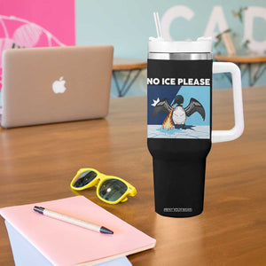 Funny Fire Breathing Loon Tumbler With Handle No Ice Please TS12 Print Your Wear