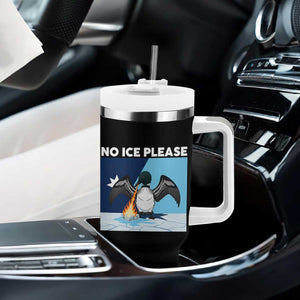 Funny Fire Breathing Loon Tumbler With Handle No Ice Please TS12 Print Your Wear