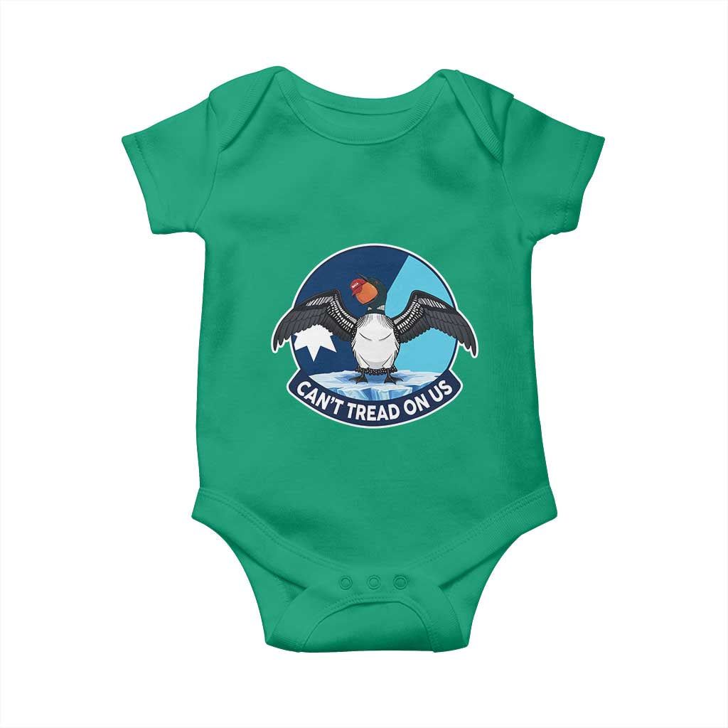 Can Not Tread On Us Baby Onesie Common Loon No Ice Please TS12 Irish Green Print Your Wear