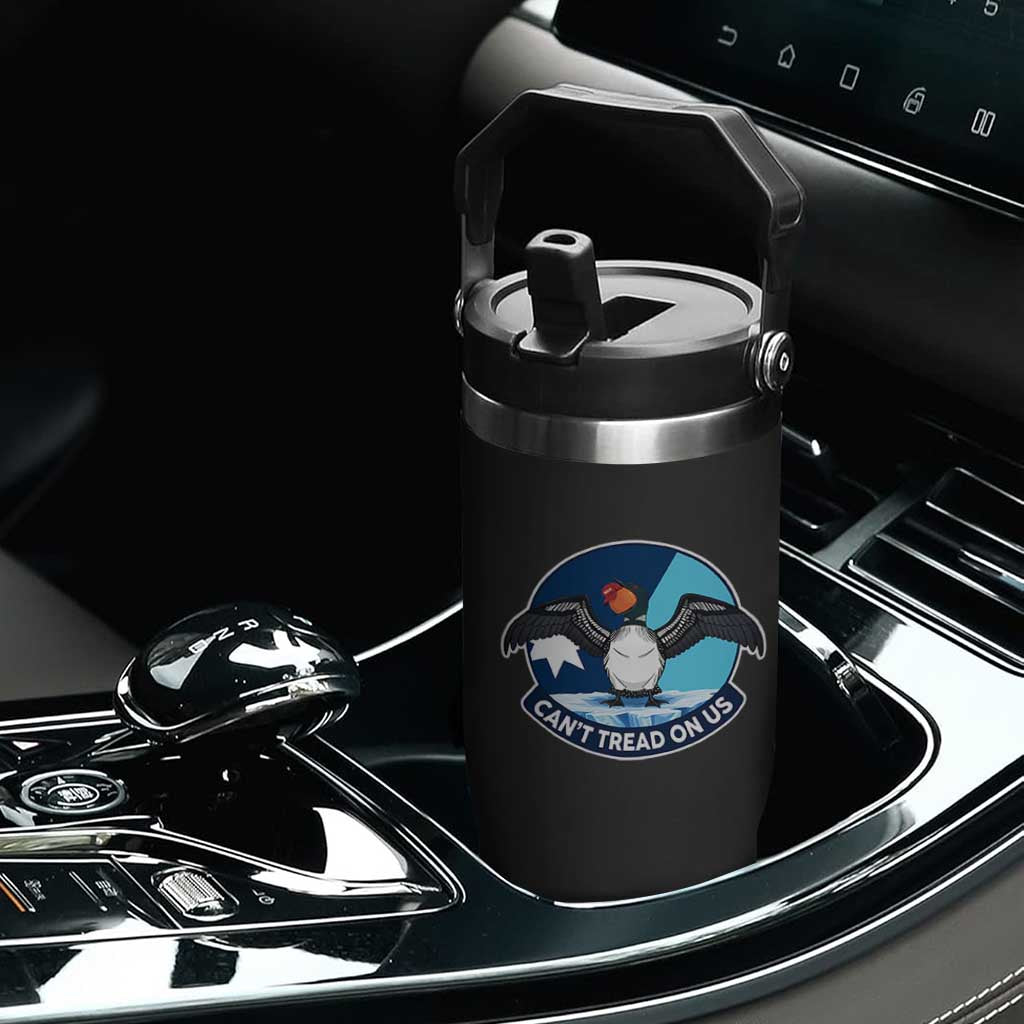 Can Not Tread On Us Flip Straw Tumbler Common Loon No Ice Please TS12 Print Your Wear