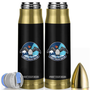Can Not Tread On Us Bullet Tumbler Common Loon No Ice Please TS12 Black Print Your Wear