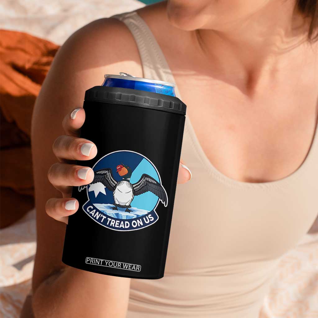 Can Not Tread On Us 4 in 1 Can Cooler Tumbler Common Loon No Ice Please TS12 Print Your Wear