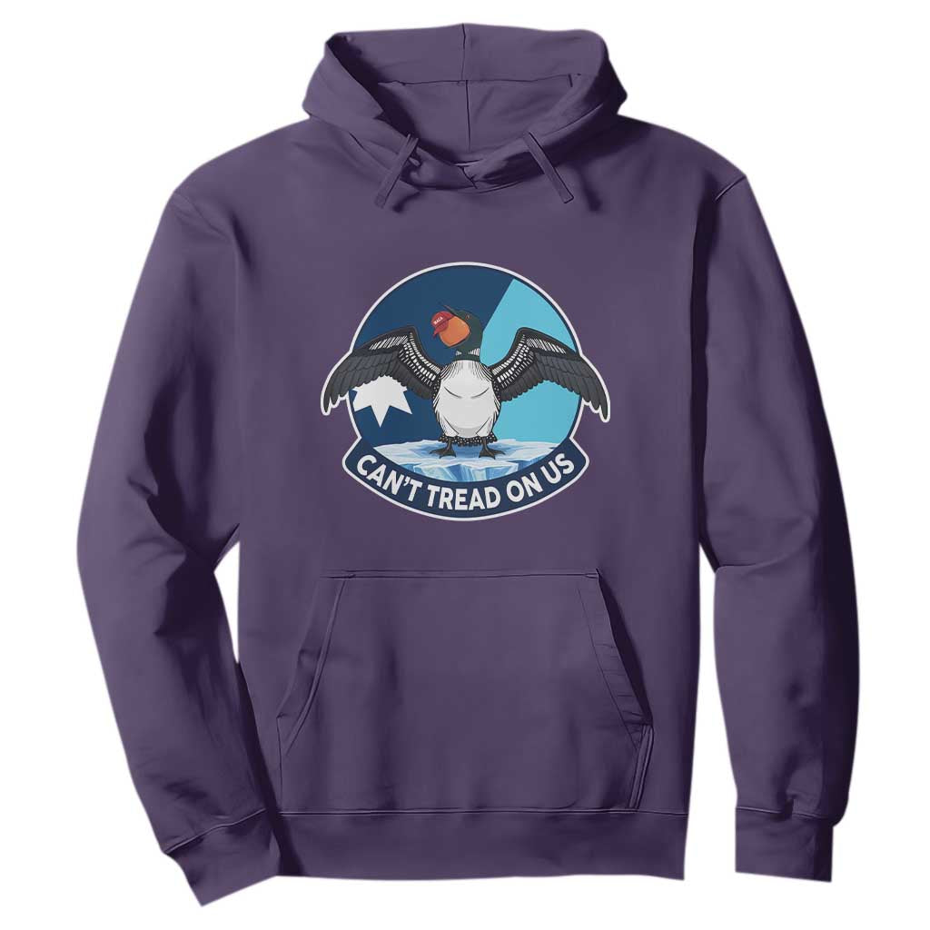Can Not Tread On Us Hoodie Common Loon No Ice Please TS12 Purple Print Your Wear