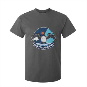 Can Not Tread On Us T Shirt For Kid Common Loon No Ice Please TS12 Dark Heather Print Your Wear