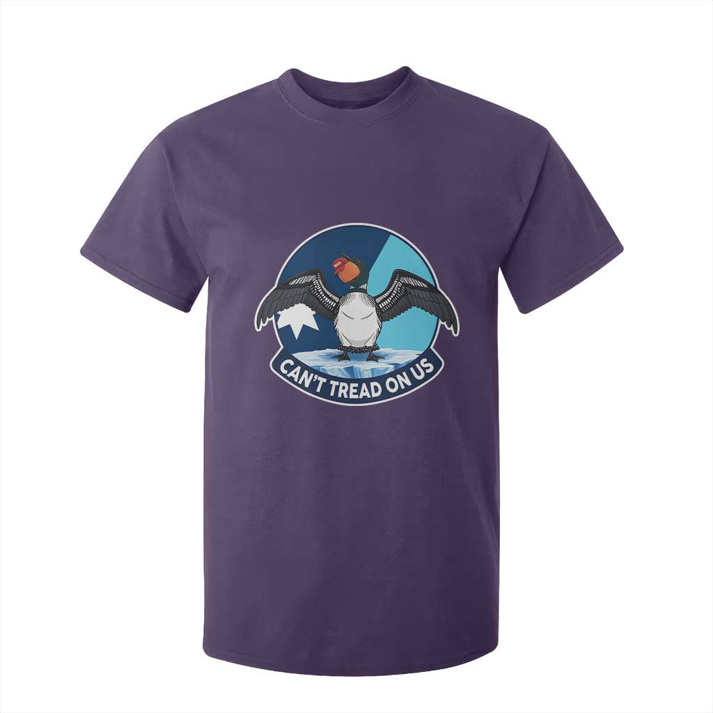 Can Not Tread On Us T Shirt For Kid Common Loon No Ice Please TS12 Purple Print Your Wear