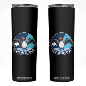 Can Not Tread On Us Skinny Tumbler Common Loon No Ice Please TS12 Black Print Your Wear