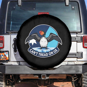 Can Not Tread On Us Spare Tire Cover Common Loon No Ice Please TS12 No hole Black Print Your Wear
