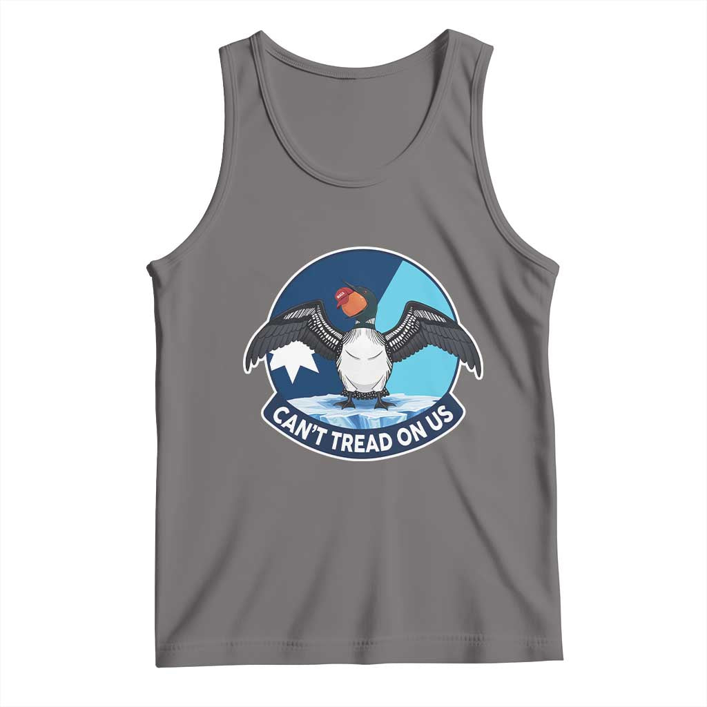 Can Not Tread On Us Tank Top Common Loon No Ice Please TS12 Deep Heather Print Your Wear