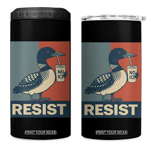 Funny Minnesota Common Loon 4 in 1 Can Cooler Tumbler No Ice Please TS12 One Size: 16 oz Black Print Your Wear