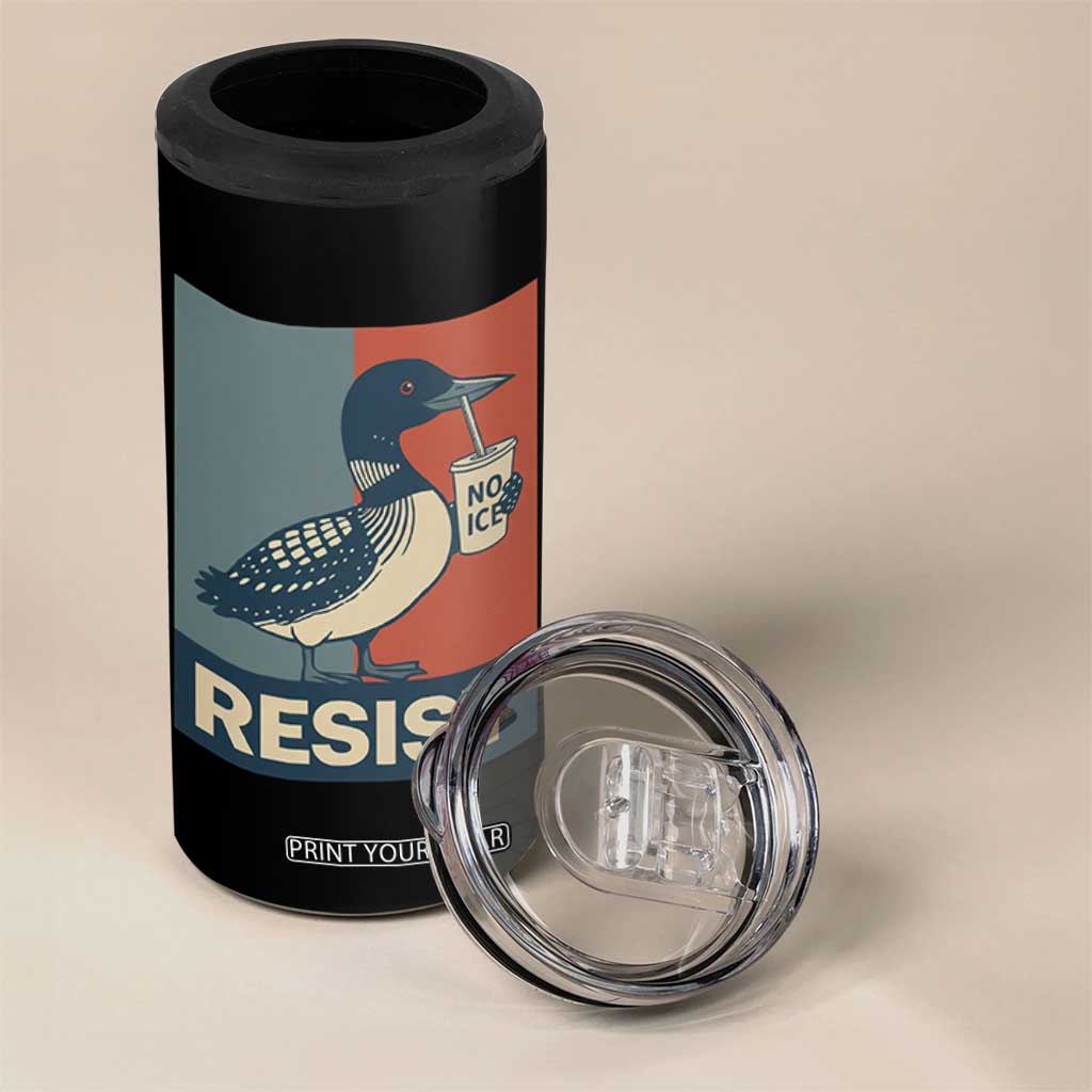 Funny Minnesota Common Loon 4 in 1 Can Cooler Tumbler No Ice Please TS12 Print Your Wear