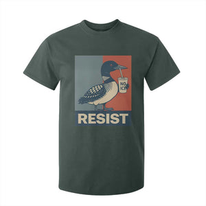 Funny Minnesota Common Loon T Shirt For Kid No Ice Please TS12 Dark Forest Green Print Your Wear