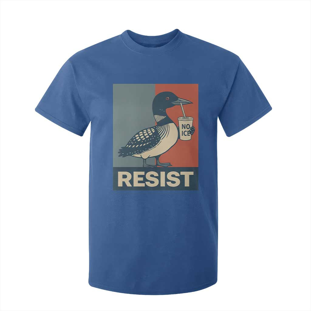 Funny Minnesota Common Loon T Shirt For Kid No Ice Please TS12 Royal Blue Print Your Wear