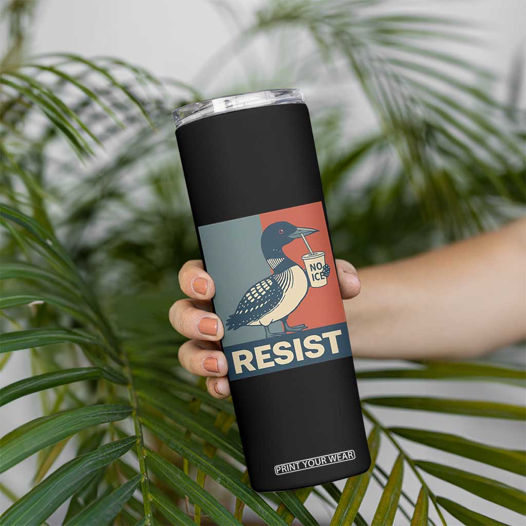 Funny Minnesota Common Loon Skinny Tumbler No Ice Please TS12 Print Your Wear