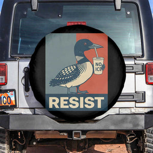 Funny Minnesota Common Loon Spare Tire Cover No Ice Please TS12 No hole Black Print Your Wear