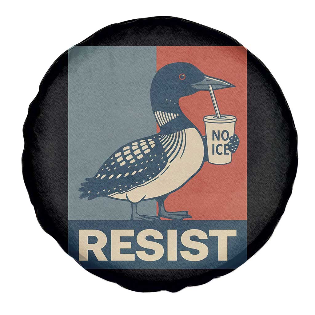 Funny Minnesota Common Loon Spare Tire Cover No Ice Please TS12 Print Your Wear