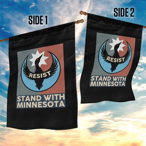 Stand With Minnesota Garden Flag Common Loon Pride Support TS12 Print Your Wear
