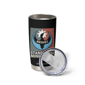 Stand With Minnesota Tumbler Cup Common Loon Pride Support TS12 Print Your Wear