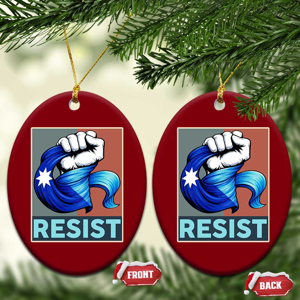 Minnesota Resist Ice Out Ceramic Ornament MM Support Gift TS12 Print Your Wear