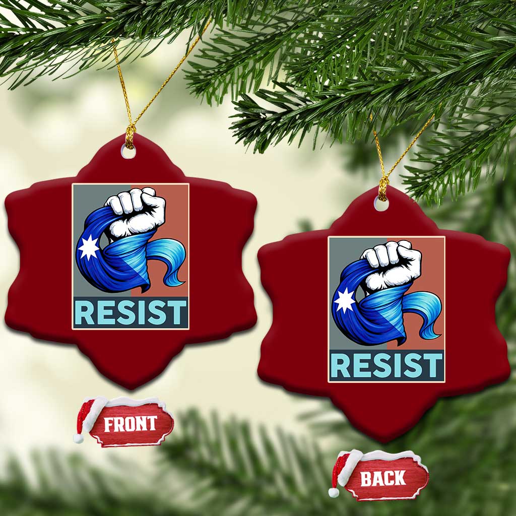 Minnesota Resist Ice Out Ceramic Ornament MM Support Gift TS12 Print Your Wear