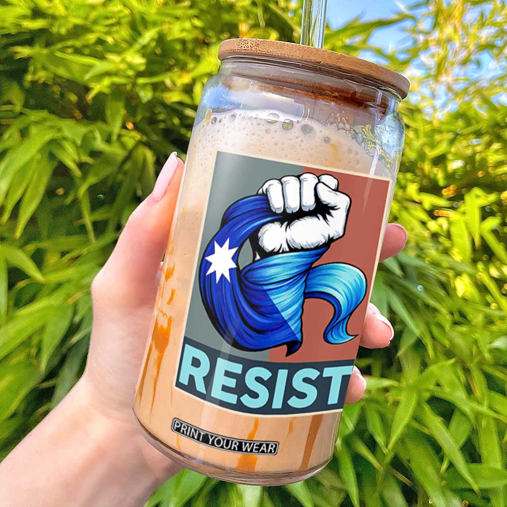 Minnesota Resist Ice Out Glass Can MM Support Gift TS12 Black Print Your Wear