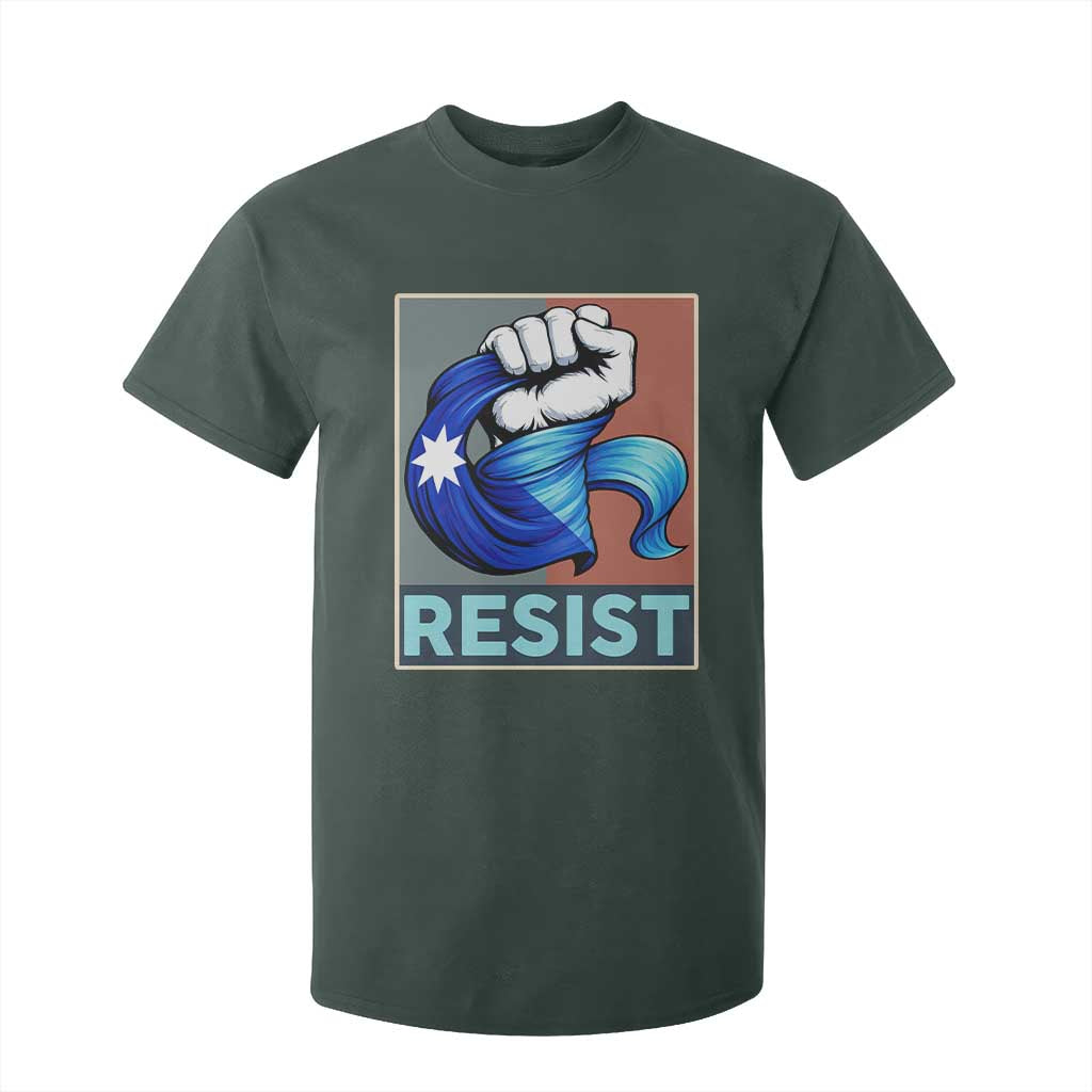 Minnesota Resist Ice Out T Shirt For Kid MM Support Gift TS12 Dark Forest Green Print Your Wear