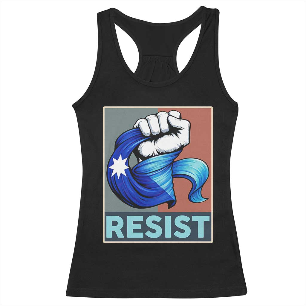 Minnesota Resist Ice Out Racerback Tank Top MM Support Gift TS12 Black Print Your Wear