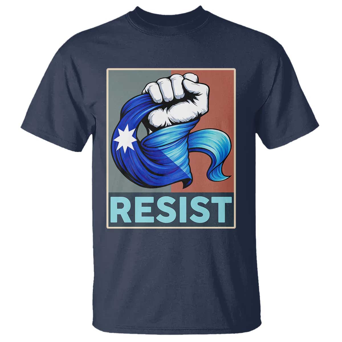 Minnesota Resist Ice Out T Shirt MM Support Gift TS12 Navy Print Your Wear