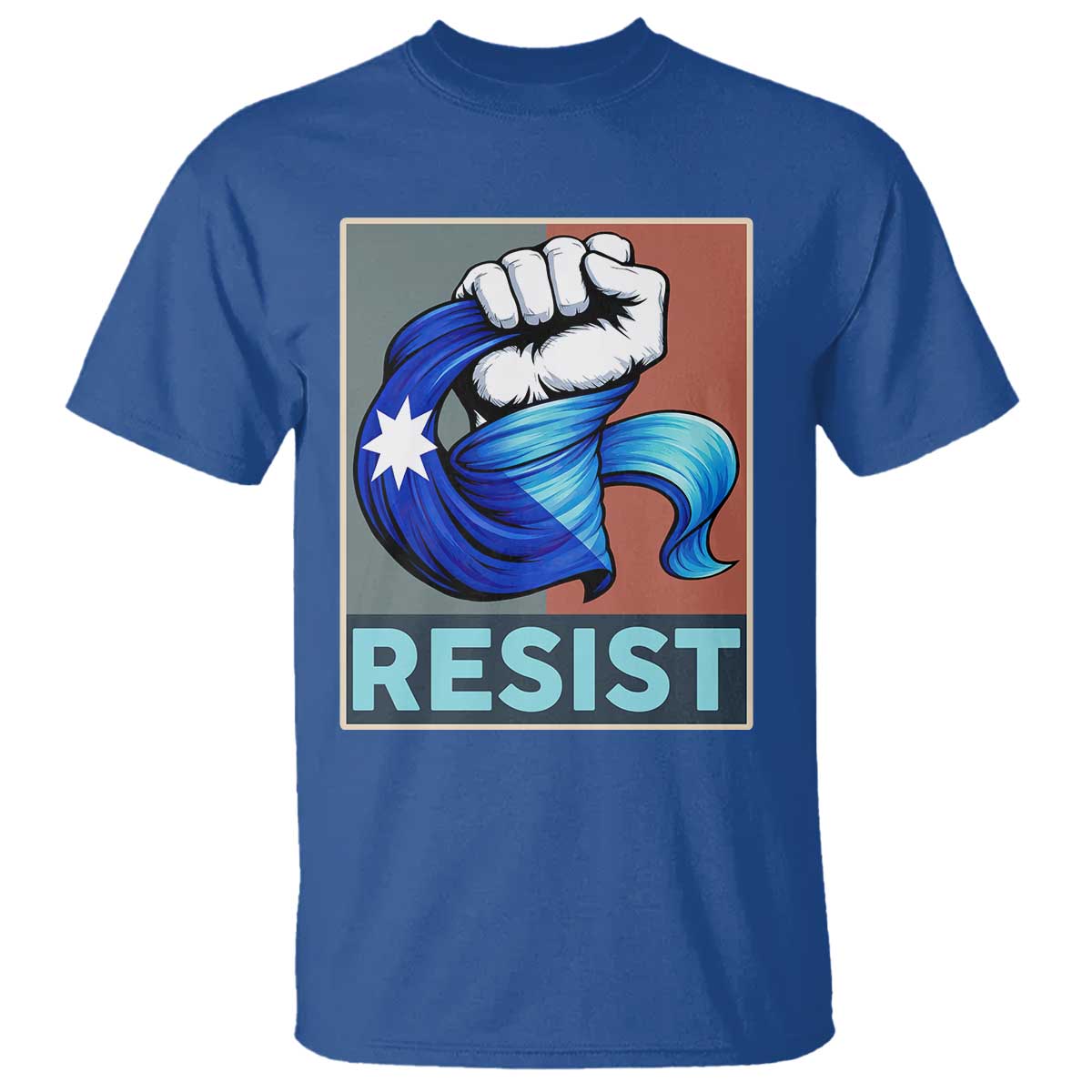 Minnesota Resist Ice Out T Shirt MM Support Gift TS12 Royal Blue Print Your Wear