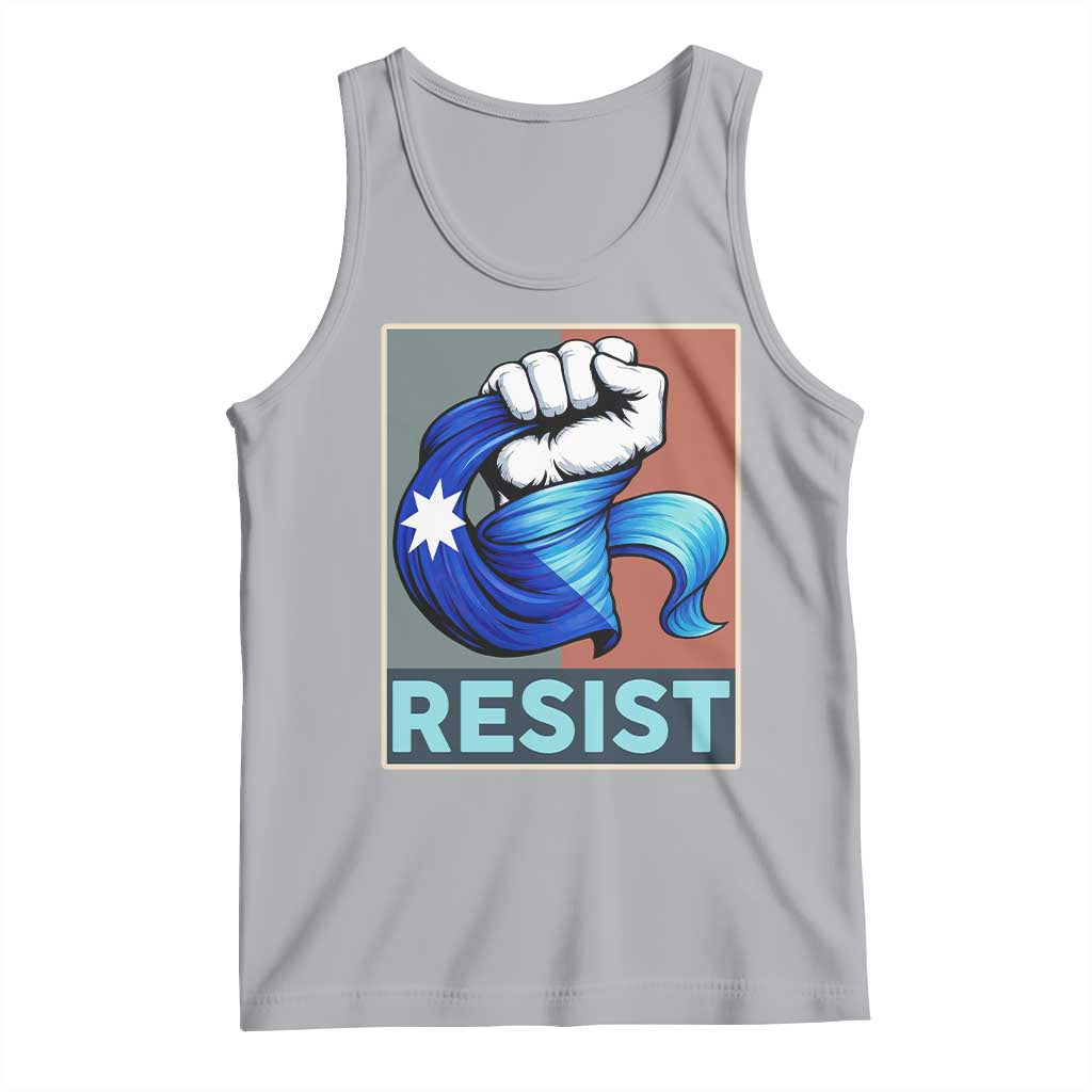 Minnesota Resist Ice Out Tank Top MM Support Gift TS12 Athletic Heather Print Your Wear