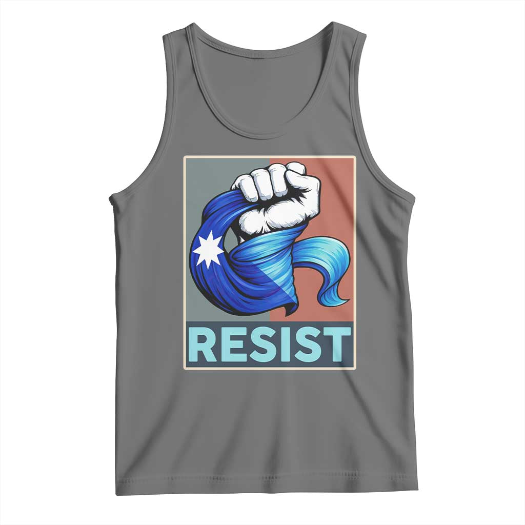 Minnesota Resist Ice Out Tank Top MM Support Gift TS12 Black Heather Print Your Wear