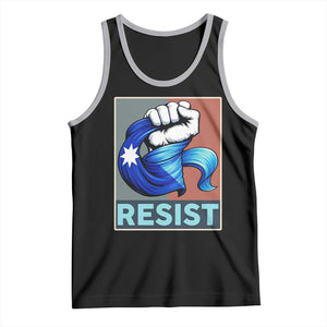 Minnesota Resist Ice Out Tank Top MM Support Gift TS12 Black Athletic Heather Print Your Wear
