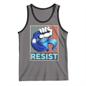 Minnesota Resist Ice Out Tank Top MM Support Gift TS12 Deep Heather Black Print Your Wear
