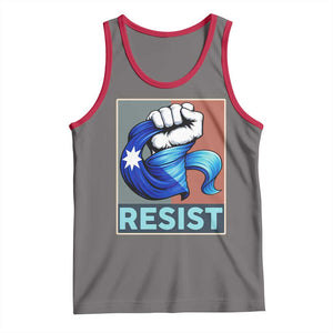 Minnesota Resist Ice Out Tank Top MM Support Gift TS12 Deep Heather Red Print Your Wear