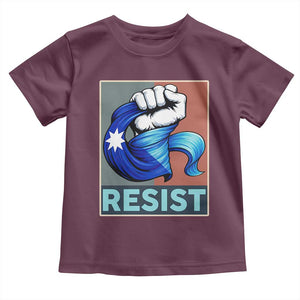 Minnesota Resist Ice Out Toddler T Shirt MM Support Gift TS12 Maroon Print Your Wear