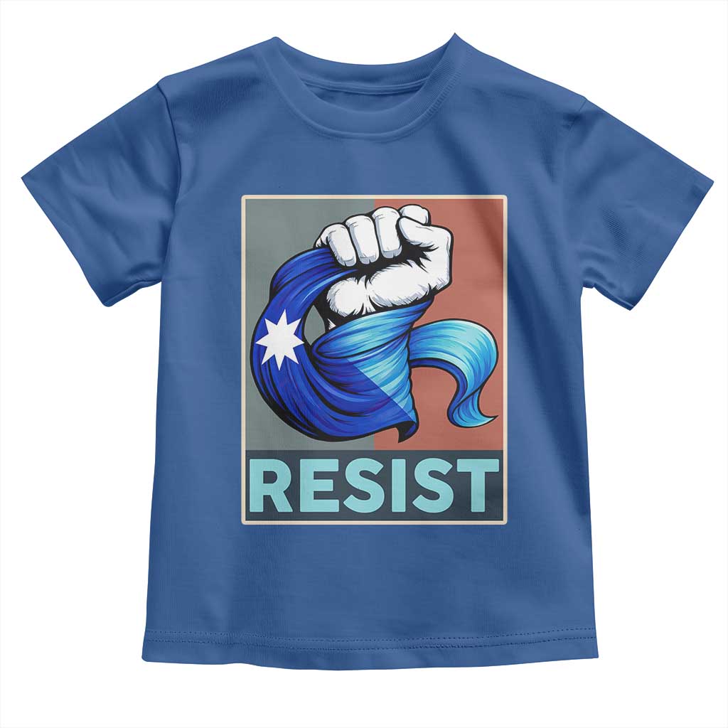 Minnesota Resist Ice Out Toddler T Shirt MM Support Gift TS12 Royal Blue Print Your Wear