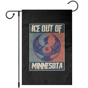 Ice Out Of Minnesota Garden Flag Social Justice Solidarity TS12 Black Print Your Wear