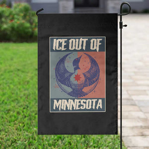 Ice Out Of Minnesota Garden Flag Social Justice Solidarity TS12 Print Your Wear