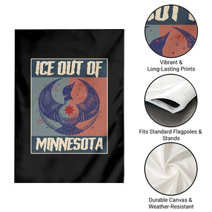 Ice Out Of Minnesota Garden Flag Social Justice Solidarity TS12 Print Your Wear