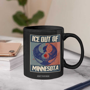 Ice Out Of Minnesota Coffee Mug Social Justice Solidarity TS12 Print Your Wear