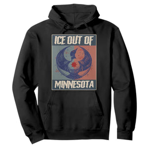 Ice Out Of Minnesota Hoodie Social Justice Solidarity TS12 Black Print Your Wear