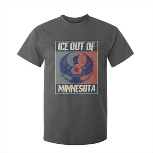 Ice Out Of Minnesota T Shirt For Kid Social Justice Solidarity TS12 Dark Heather Print Your Wear